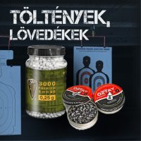 Töltények, lövedékek