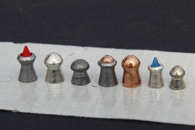 Légfegyverek lövedékei és jellemzőik